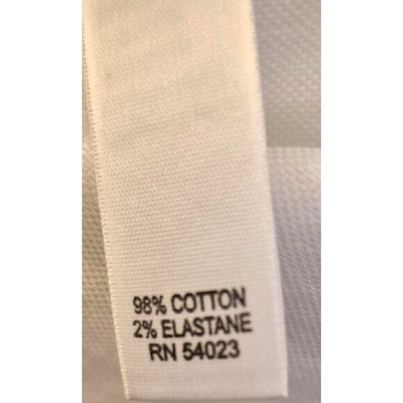 Banana Republic White 99% Cotton Long Sleeve Classic Button Up Shirt Size M EUC - Picture 7 of 7